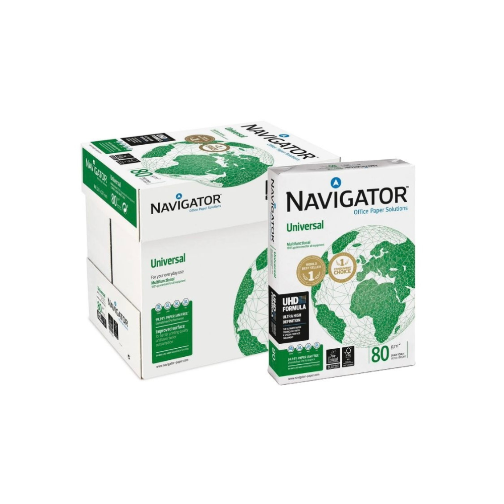 Navigator Universal A4 80 g/m² — 2,500 Blatt